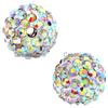 Beadelle® Crystal Candy Beads 10mm Black Crystal AB